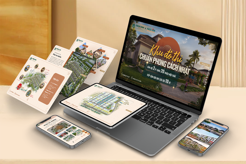 PHUC AN ASHITA WEBSITE SHOWING VIVIDLY A LIVABLE URBAN AREA